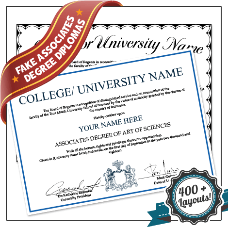 Fake Associate Diploma