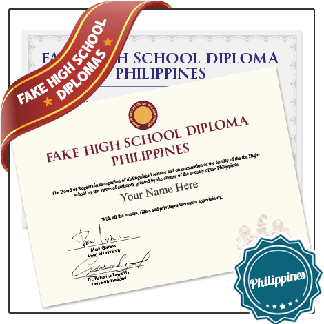 Fake High School Diploma Philippines